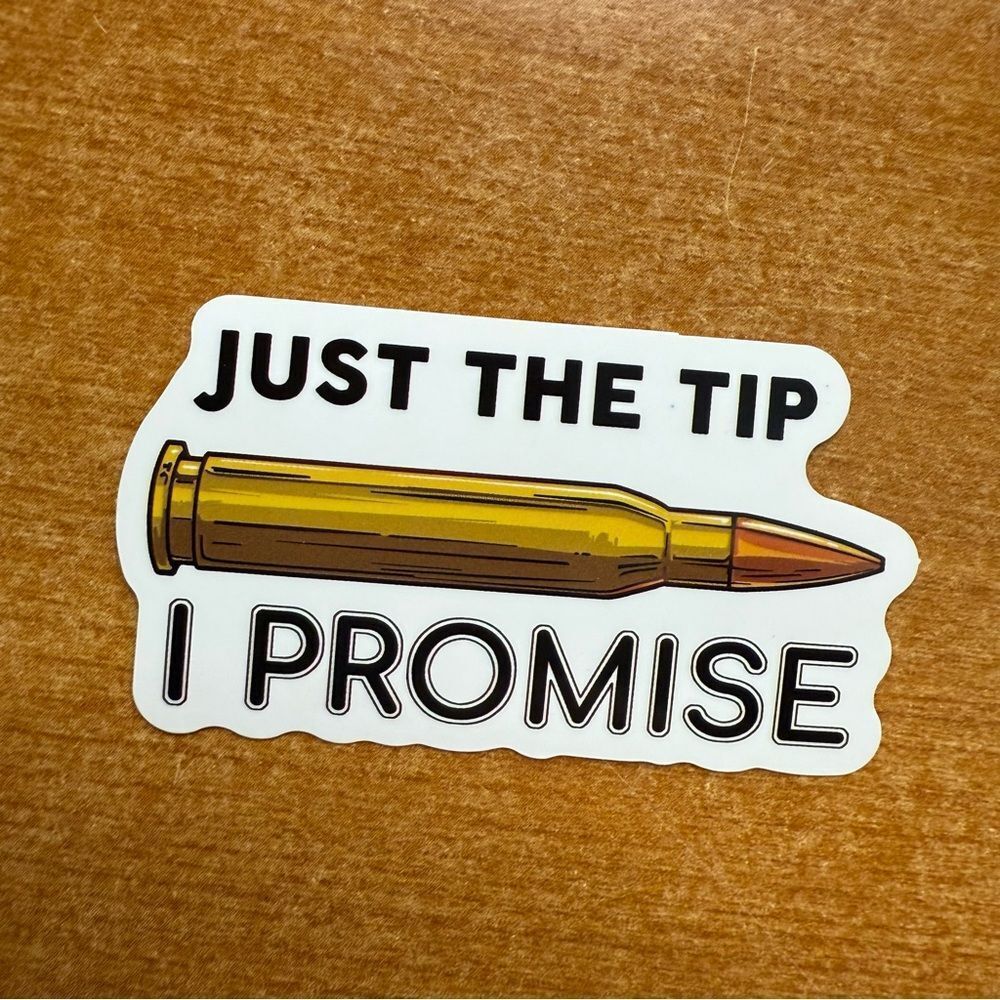 Sticker just a tip I‎ promise